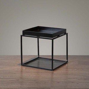 Modern Living Metal Round Modern Luxury Wood Top All Metal of Type <b>Table</b> Usage Office Home Room Restaurant Round Made in India - Product Image 4