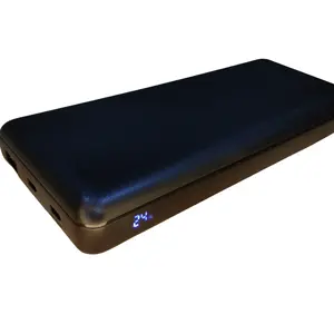 Banco de energia 2022 portátil, banco de energia para laptop 24000mah, display de led 65w