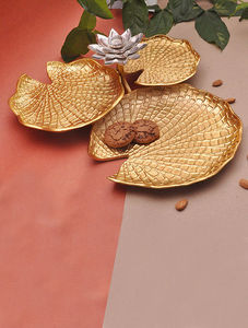 Ustom-bandeja decorativa de lujo con espejo, bandeja de metal rectangular moderna para servir joyas y perfumes - Product Image 3