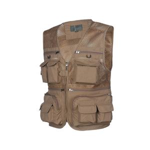 Gilet de chasse et de pêche pour homme, sans manches, en maille, personnalisable, pour le sport et la photographie en extérieur - Collection 2026 - Product Image 1