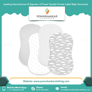 Drap de lit pour berceau de bébé, 100% pur - Product Image 5