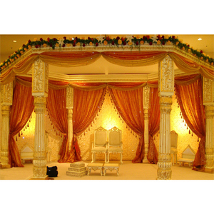 Preciosa loto Pilar boda organizacion decoración mejor Sur boda Kalyana Mandapam Srilankan ceremonia de boda Mandapaya Decoración - Product Image 1