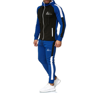 Ensemble pour hommes, survêtement ajusté, jogging, avec votre propre Logo, vente en gros, 2020 - Product Image 2
