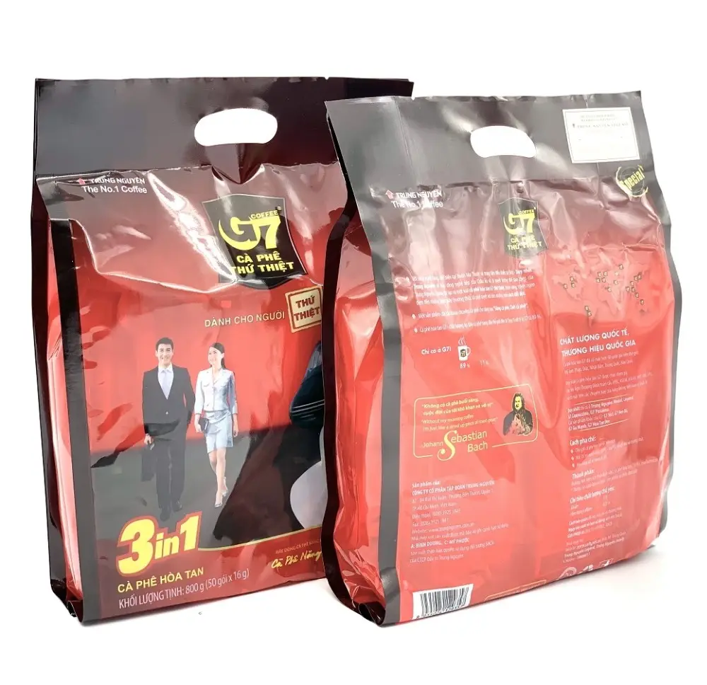 Оптовая продажа кофе G7 3 в 1 из Вьетнама, растворимый кофе