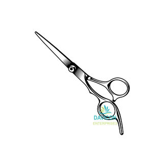 Ciseaux de Salon professionnels en acier inoxydable DAVICON ciseaux de coiffeur polis et pointus manuels avec base d'instrument chirurgical - Product Image 1