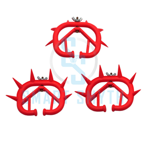 เครื่องป้องกันน่องจมูก Thron Ring,เครื่องมือหย่านมจมูกลูกวัวและวัวทำจากพลาสติก - Product Image 1