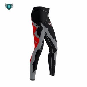 Collants de gymnastique décontractés de sublimation du fournisseur professionnel pantalons de yoga creux pour le sport pour le baseball et le softball - Product Image 3