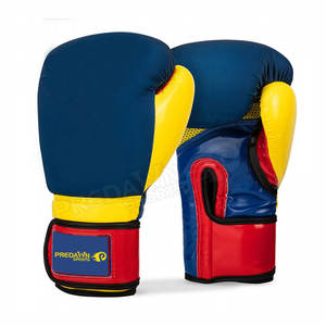 ถุงมือชกมวยหนัง PU แฟชั่นหลากสี ปรับแต่งได้ สายรัดข้อมือปรับได้ กันลื่น น้ำหนักเบา แห้งเร็ว สำหรับศิลปะการต่อสู้ - Product Image 1