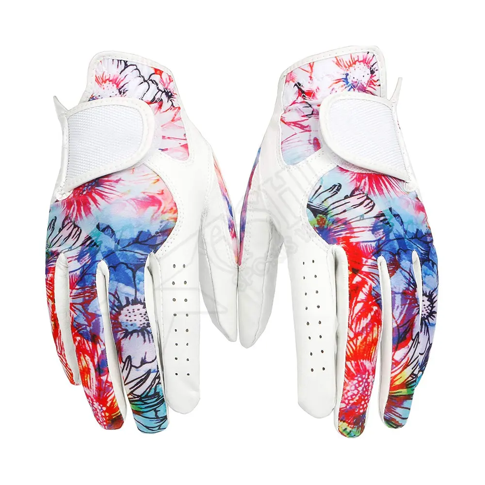 Новый дизайн, профессиональные перчатки для гольфа, кожаные спортивные перчатки для гольфа, оптовая продажа, кожаные перчатки для гольфа Cabertta