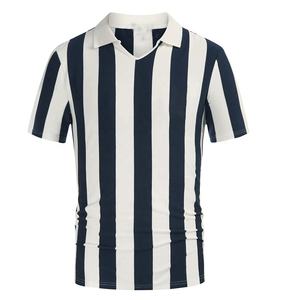 Polos personalizados para hombre Camisas de estilo retro de golf de tira ajustada de primera calidad para hombre y hombre Polos de manga corta Camisas de Polo de manga corta - Product Image 3