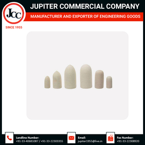 Cônes en feutre de laine personnalisés avec logo, fabriqués en Inde, outils abrasifs durables, modèle de cônes en feutre - Product Image 2