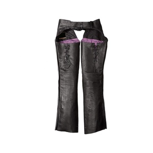 Pantalones de cuero de vaca para mujer, estampados personalizados, bordado, para montar en moto, carreras y motociclismo - Product Image 2
