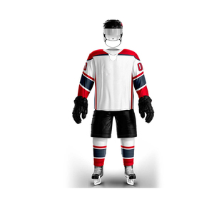 Maillots d'uniforme de hockey sur glace de couleur personnalisée pour hommes ensembles de vêtements de sport sublimés - Product Image 4