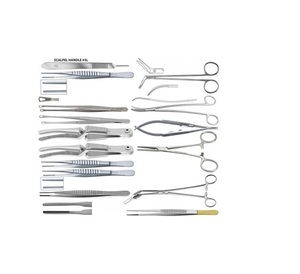 ชุดเครื่องมือผ่าตัดหลอดเลือดสแตนเลส 15 ชิ้น คุณภาพมาตรฐานเยอรมัน เป็นพื้นฐานของเครื่องมือผ่าตัด - Product Image 3