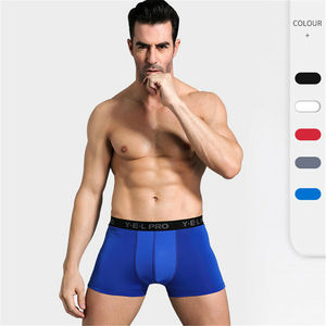 Short de compression athlétique pour homme, legging décontracté de style solide avec taille élastique et couche de base pour la course à pied - Product Image 1
