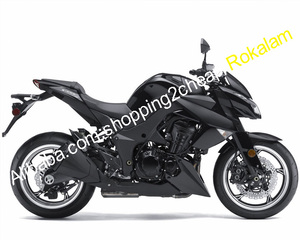 Negro Kit de carenado para <span class=keywords><strong>Kawasaki</strong></span> Z1000 2010, 2011, <span class=keywords><strong>2012</strong></span>, 2013 <span class=keywords><strong>Z</strong></span> <span class=keywords><strong>1000</strong></span> 10 11 12 13 ABS carenado de motocicleta - Product Image 1