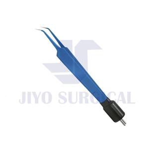 Pince bipolaire isolée en acier inoxydable de qualité A + Équipement chirurgical manuel avec pointe droite - Product Image 5