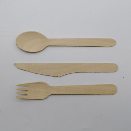 DISPOSABLE 6.3INCH WOODEN CUTLERY SET/ECO FRIENDLY DISPOSABLE  WOODEN CUTLERY HIGH QUALITY FROM VIETNAM SUPPLIER