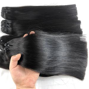 Super Double Drawn Human Hair 100% <b>Top</b> Quality Raw Unprocessed Vietnamese Hair - Product Image 6