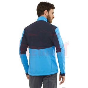 Chaqueta Softshell para hombre, diseño personalizado de alta calidad, impermeable, para invierno, abrigo cortavientos para exteriores, abrigos de concha blanda - Product Image 5