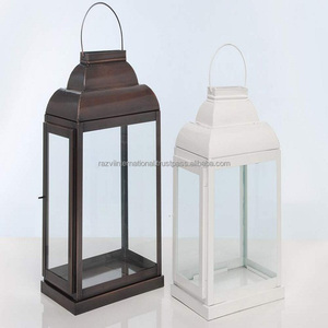 Portavelas de Hierro Metálico Hecho a Mano con Diseño Indio, Ecológico y Natural, para Decoración del Hogar, Restaurantes, Pascua - Product Image 1