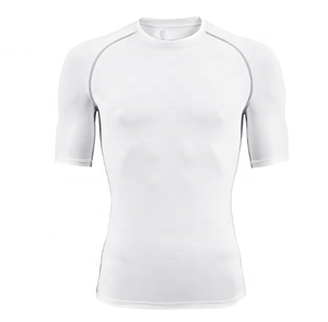 Camisa Rash Guard de compresión ajustada de alta calidad para hombres y mujeres Ropa deportiva - Product Image 4