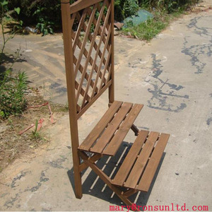 Estante de maceta de madera de moda moderno <span class=keywords><strong>para</strong></span> plantas al aire libre <span class=keywords><strong>para</strong></span> uso en exteriores estante de escaleras de flores de belleza de alta calidad - Product Image 6