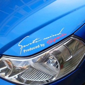 Pegatina de holograma personalizada para parachoques de <span class=keywords><strong>coche</strong></span>, pegatinas troqueladas, papel de etiqueta impermeable - Product Image 4