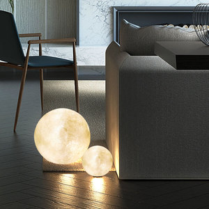 Đèn treo hình cầu trăng tròn với thiết kế chiếu sáng cho biệt thự, sân vườn - Product Image 3