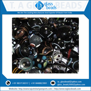 Vente chaude directe du fabricant de perles de verre en cristal noir doré à bas prix prêt à expédier broderie au chalumeau fabrication de bijoux - Product Image 3