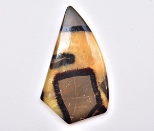 Cabochon du septum naturel du maroc, 1 pièce, pierres précieuses à usages multiples pour bijoux de haute qualité, jaune - Product Image 1
