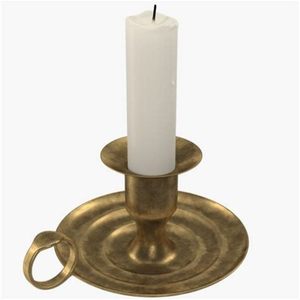 Bougeoir en Aluminium avec une seule bougie pour la décoration de la maison/cadeau décoratif et Unique pour la décoration - Product Image 4