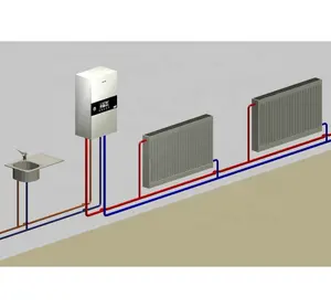 Yerli elektrikli kazan duvara monte elektrikli ısıtıcı kazanları beyaz kalıp güç parçaları satış otel devre renk çıkış malzemesi