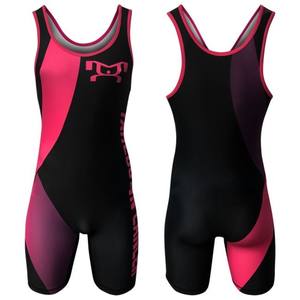 เสื้อกล้ามมวยปล้ำพร้อมเชือกปิดแบบชิ้นเดียว - Product Image 3