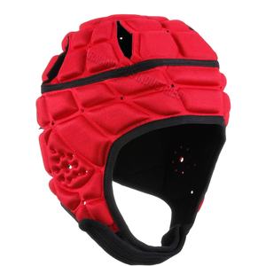 Casco de portero de rugby con logotipo de marca de diseño personalizado, acolchado suave para jugadores de fútbol - Product Image 1