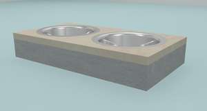 Bol pour chien en acier inoxydable 100%, avec support en fer, design Unique, personnalisé, vente en gros depuis l'usine - Product Image 6