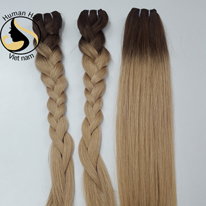Extensions de cheveux naturels Remy — doreen, cheveux humains à Double tissage, épais, trame en soie, couleur ombré, Grade 12a, fabriqué à la Machine - Product Image 6