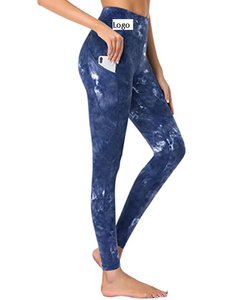 Women's High Waist Yoga Pants With Pockets,Full Length Leggings <b>Tummy</b> <b>Control</b> Soft Running Pants Hot Selling Leggings - Product Image 6
