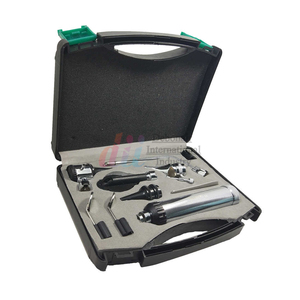 Set de Diagnóstico ENT |   Otoscopio-Oftalmoscopio de Acero Inoxidable, Instrumentos Quirúrgicos para Hospitales y Clínicas - Product Image 4