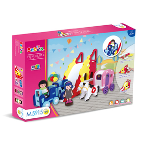 Rompecabezas 3D de Carruaje de Cuento de Hadas con Montaña Rusa, Castillo con Carruaje y Tobogán para Niños, Juego Educativo con Temática de Vehículos - Product Image 4