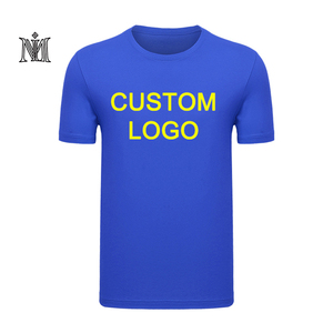 Tee Shirt Homme T-shirts unis personnalisés Impression personnalisée Logo 100% Coton T-shirt quantité minimale de commande bas Chemises décontractées - Product Image 4