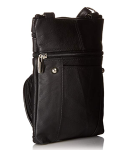 Bolso bandolera de cuero de alta calidad, elegante, para uso diario, con múltiples bolsillos, disponible para la venta. - Product Image 2