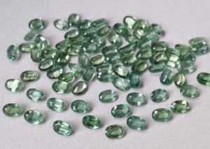 Natural raros menta verde Kyanite Oval corte 4x6mm a 7x9mm de calidad superior-suelto raro verde menta verde de calidad superior - Product Image 6