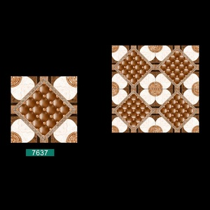 Venta caliente baldosas de porcelana Carrara baldosas de superficie blanca brillante 40x40cm - Product Image 6