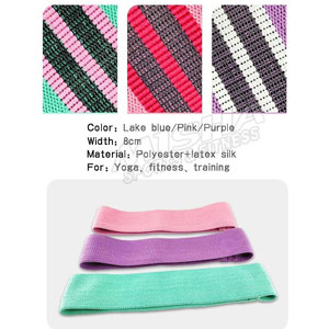 Sangles de Fitness pour femmes, bretelles rondes pour les étirements, résistantes pour les hanches, entraînement du corps - Product Image 5