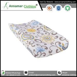 Funda de algodón orgánico para cambiador de bebé - Product Image 3