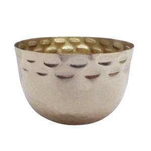 Wholesale Kitchen & Table Top Iron Round <b>Bowl</b> Brass Gold Colour <b>Serving</b> <b>Bowl</b> and Decorative <b>Bowl</b> Handmade - Product Image 1