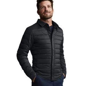 oem Men's Olive Green Polyester Waterproof Breathable Eco-Friendly Windproof Casual Winter Coat with Zipper Closure Regular Fit - Product Image 2