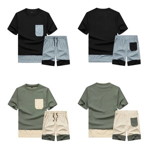 T-shirts et Shorts de haute qualité, ensemble personnalisable avec le dernier Style de feu à Sublimation, logo personnalisé, 100% - Product Image 6