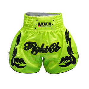 Shorts de kickboxing et de Muay Thai de conception personnalisée professionnelle vêtements d'entraînement de boxe Offre Spéciale - Product Image 4